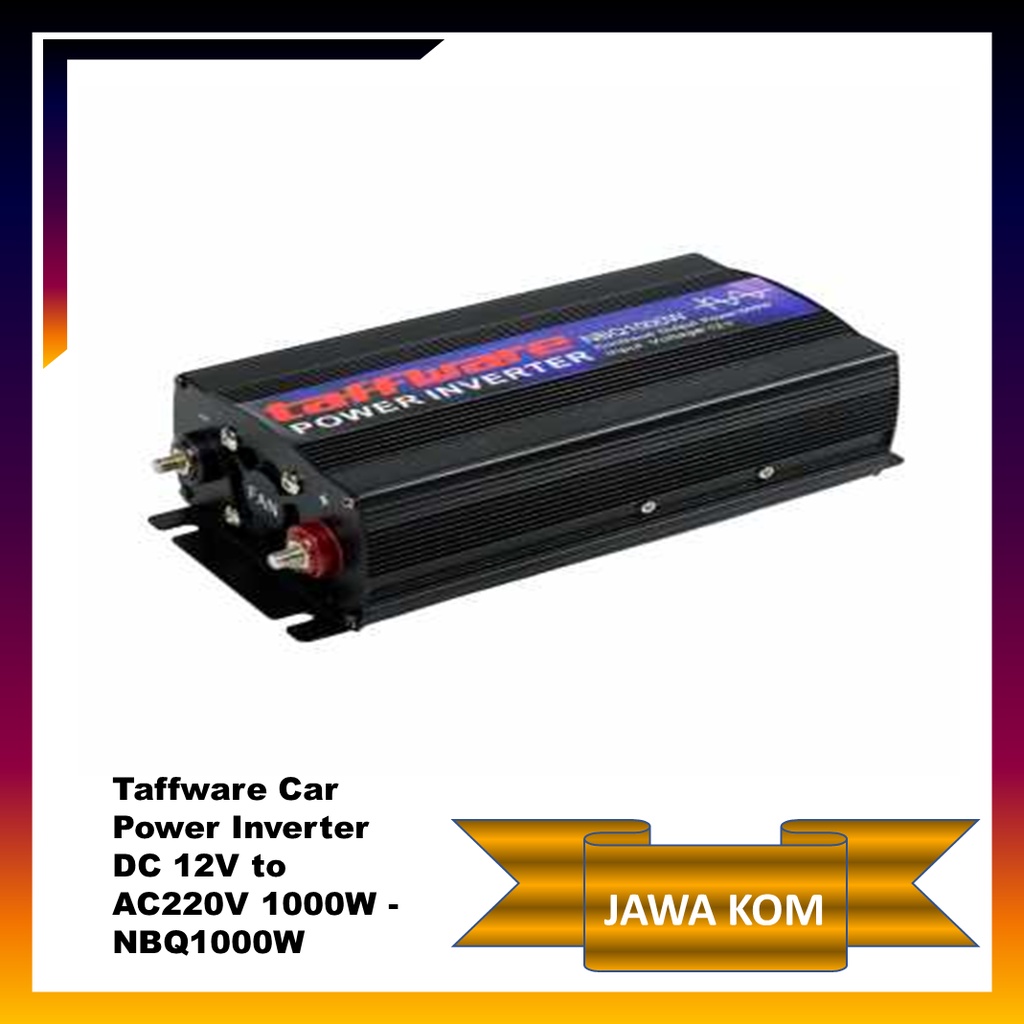 Power Inverter Taffware DC 12V to AC220V 1000W - NBQ1000W-Taffware