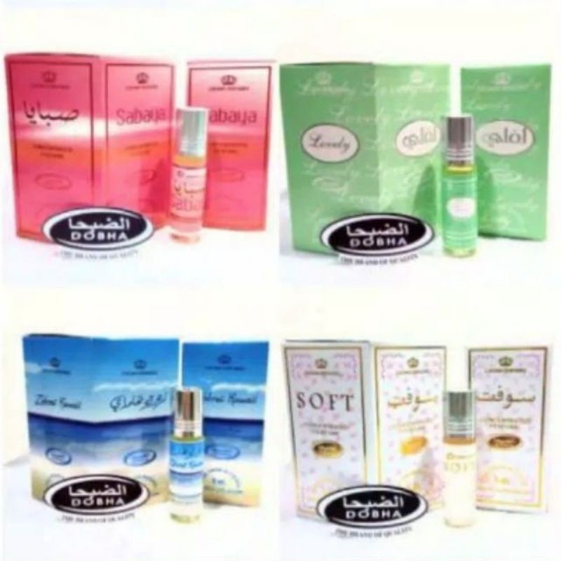 PARFUM DOBHA GROSIR 6ML - MINYAK WANGI DOBHA NON ALKOHOL