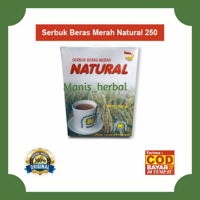 

( COD ) SERBUK BERAS MERAH NASA 250 GRAM