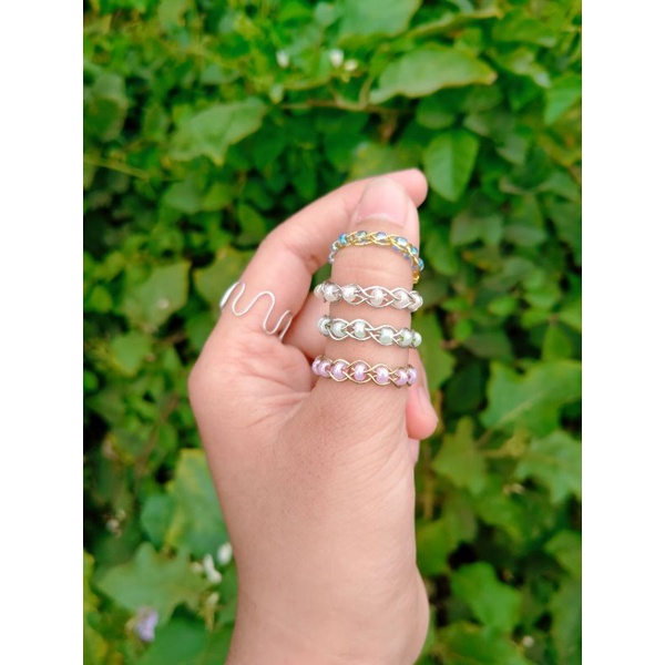 Wire ring | Cincin Kawat | Braided wire ring