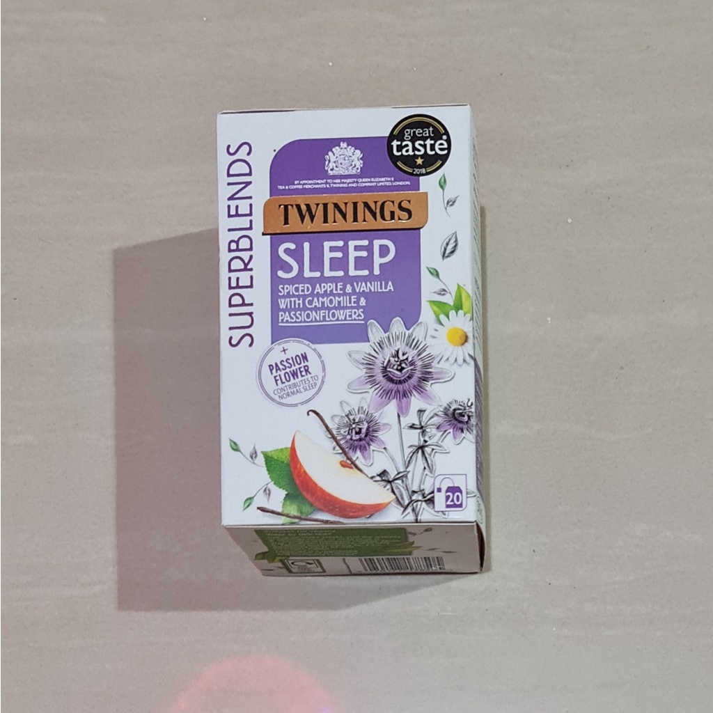 Twinings Superblends Sleep Spiced Apple Vanilla With Chamomile 20 x 1,5 Gram