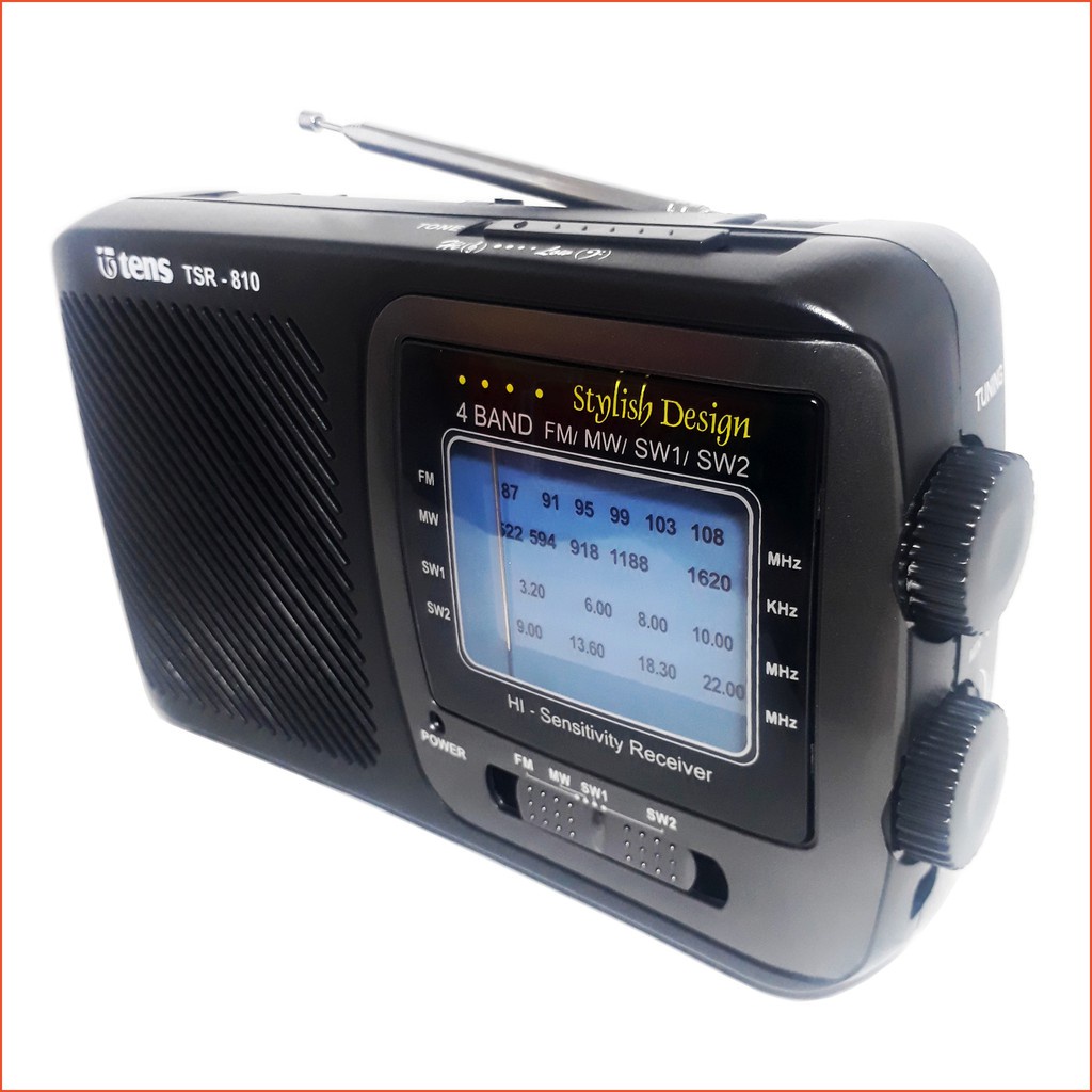 Radio Portable Jadul Tens TSR-810 AM-FM Listrik