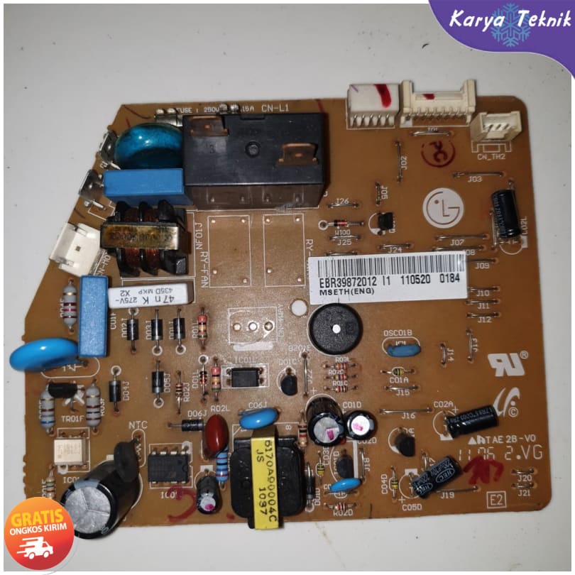 PCB MODUL AC LG PLASMA EBR39872012 ORIGINAL TERMURAH