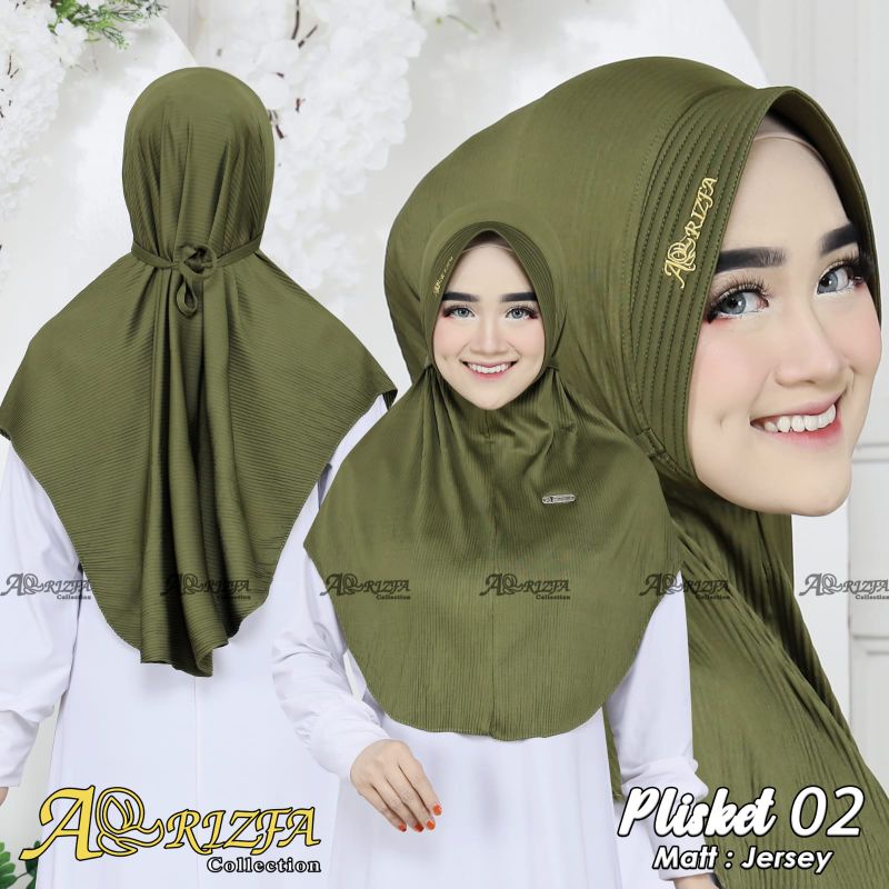 HIJAB INSTAN PLISKET 2 (KENCANA)/ BERGO by AR-RIZFA
