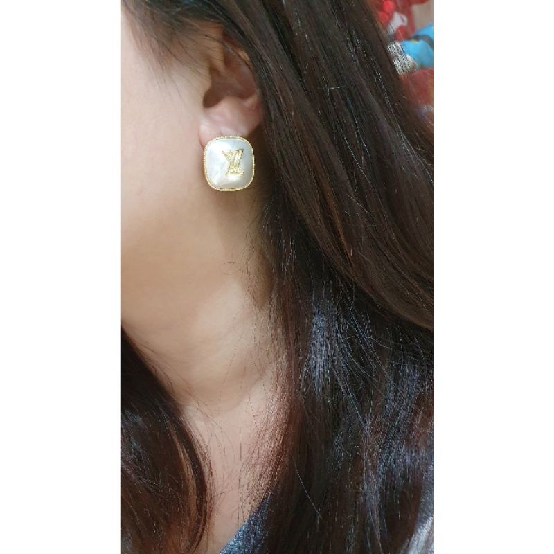 Anting Silver925 Perak Motif elv Premium Quality Anti karat anti alergi Earring Z ant-01003