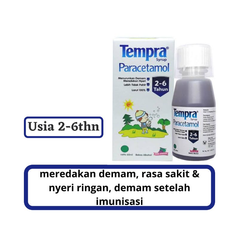 TEMPRA SIRUP &amp;DROP PEREDA DEMAM ANAK