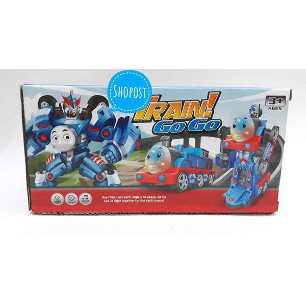 F 6   Mainan Kereta Robot Thomas