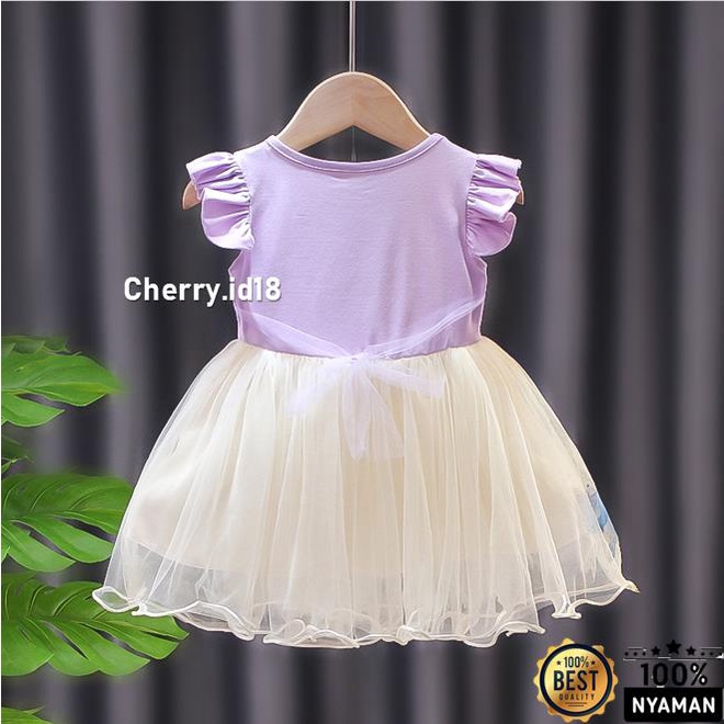 Cherry COD Dress Anak Unicorn / Baju Anak Perempuan / Baju Unicorn / Baju Pesta Anak Perempuan D41