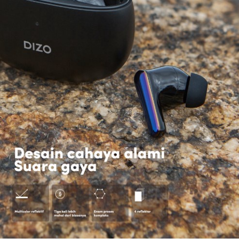 Realme Dizo Techlife Buds Z Earphone Bluetooth Tws IPX4 Waterproof