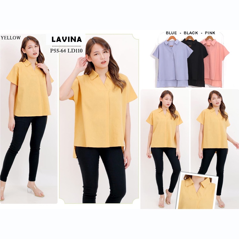 LAVINA TOP - Atasan Wanita Blouse Wanita