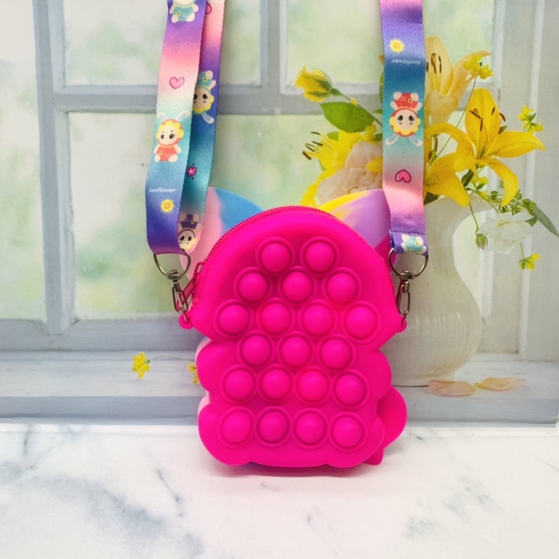 COD DOMPET POP IT KOIN toys mini pouch untuk uang dompet mini slime pop bubble pouch. POP IT LUCU. GANTUNGAN POP IT. GANTUNGAN KUNCI WANITA. COD TAS POP IT ANAK KUCING