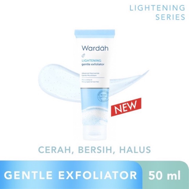 Wardah Lightening Gentle Exfoliator Wash 50ml