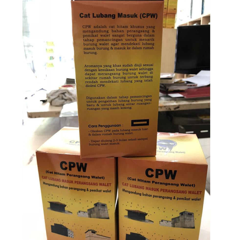 Best Seller Cat Hitam Pemikat Walet Cpw Shopee Indonesia