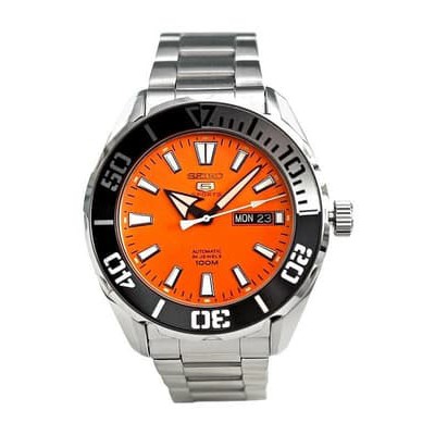 SEIKO 5 Sports 100m Automatic Orange Dial SRPC55K1 / SRPC55 Original