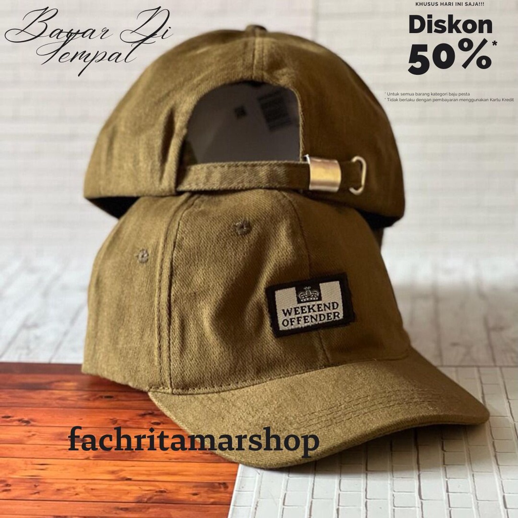 Promo Diskon Harga Topi baseball W O unisex premium quality Topi distro (COD)