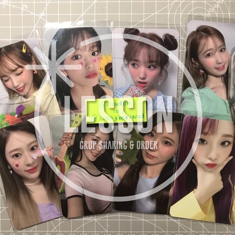 izone iz*one pc photocard oneiric diary nako eunbi diary version