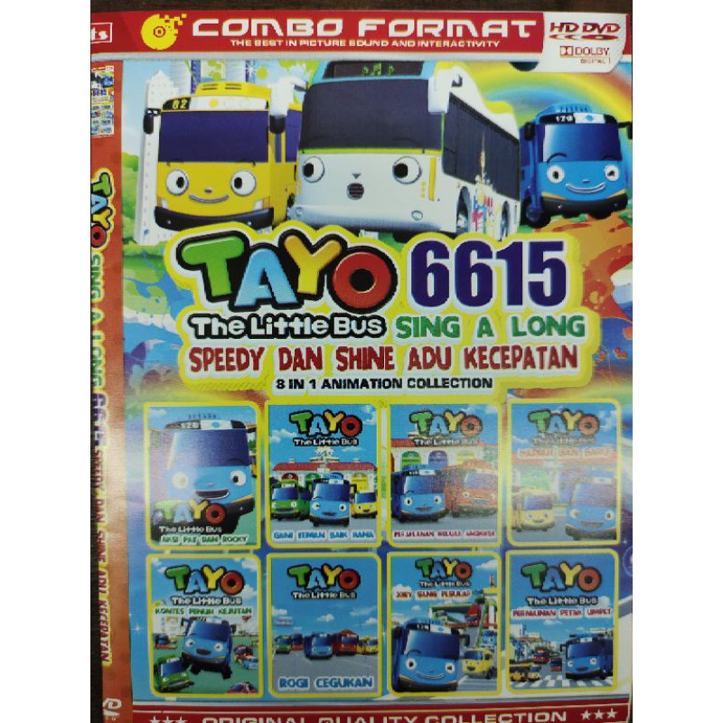KASET KOLEKSI KARTUN ANAK TAYO 6615