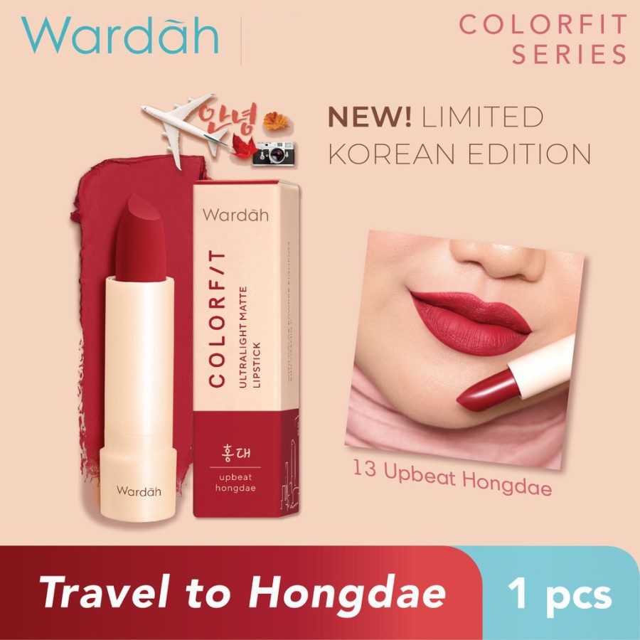 wardah colorfit ultralight korea edition