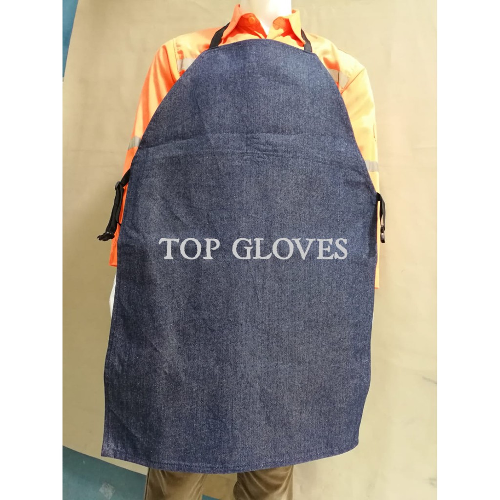 Apron Dada Jeans - Celemek Pelindung Dada Ukuran 60 x 90cm