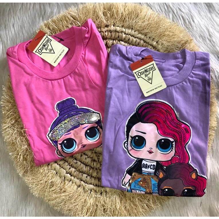 Baju Anak Perempuan  - Baju Kaos Anak Perempuan Karakter Lol - Kaos Anak Perempuan - Joyashuz