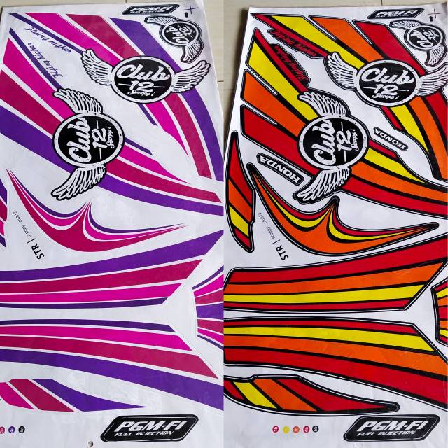 striping list body SCOOPY club 12 THAILAND THAILOOK  MOTHAI TER BAIK TER MURAH