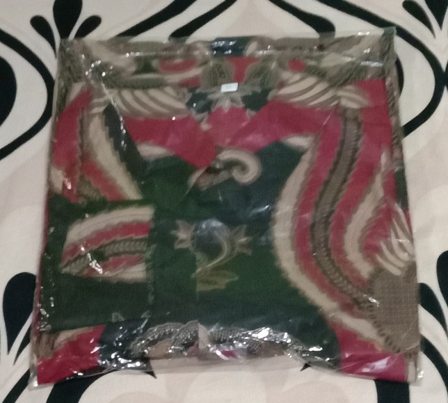 Baju Batik Pria Slimfit Big Size M L Xl Xxl Atasan Kemeja Batik Lengan Panjang Original