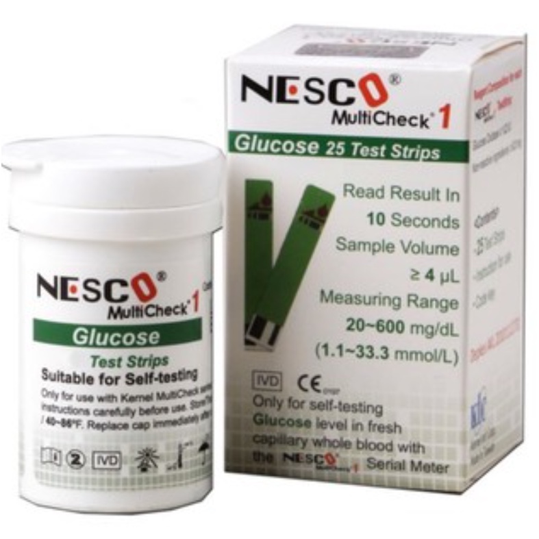 NESCO Multicheck Alat Cek Gula Darah Kolestrol Asam Urat GCU 3 in 1 Tes Dan Pemeriksaan Darah 3in1