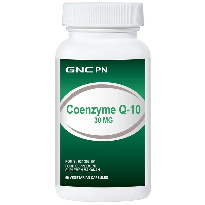 GNC PN COENZYME Q-10 30 MG - 60 KAPSUL (736027)