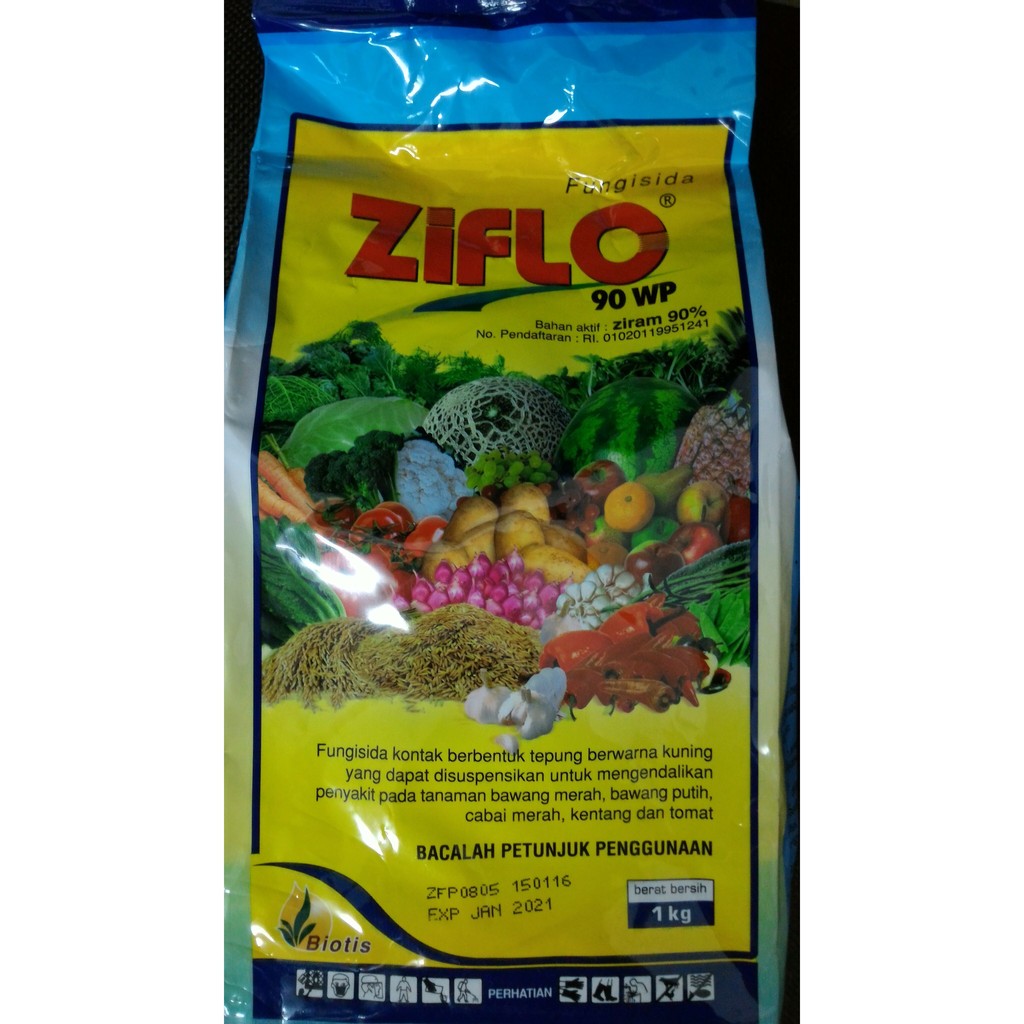 Fungisida Ziflo 90 Wp 1 Kg Ziram
