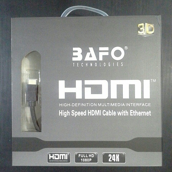 BAFO Kabel HDMI 10M, 10 Meter