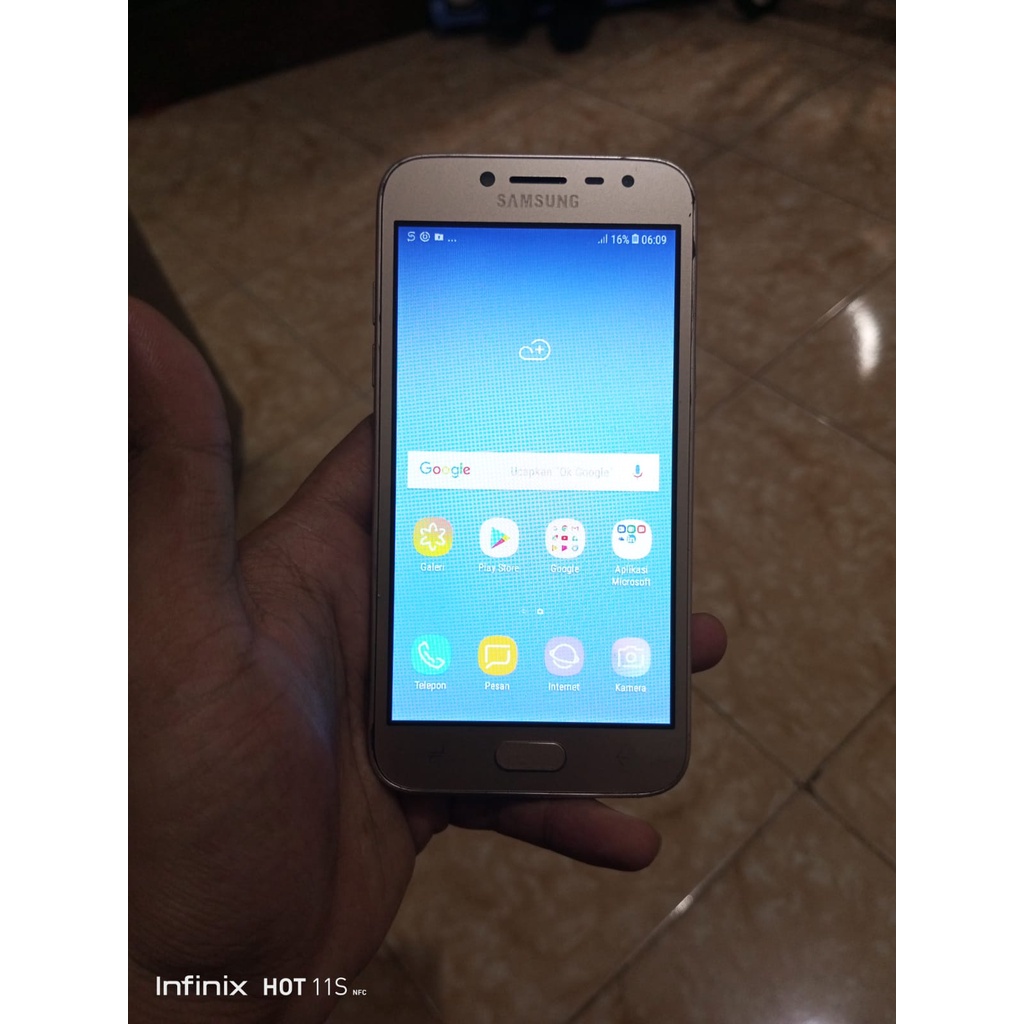 Hp Second Samsung J2 Pro Ram 1.5GB / 16GB