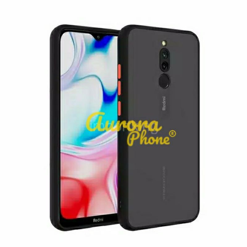 Casing Xiaomi Redmi 8 / Redmi 8A Cover Frosted Camera Protection Casing Redmi8A Redmi8