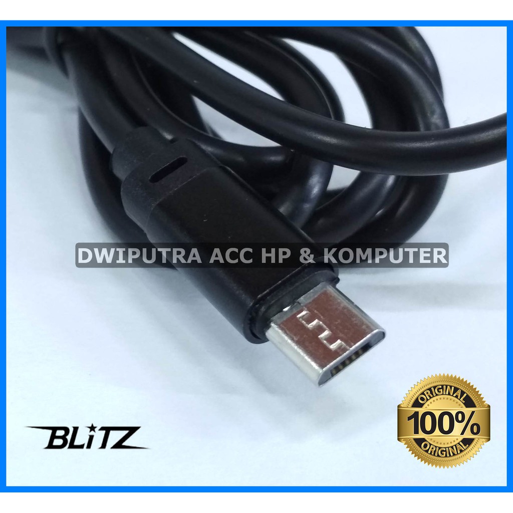 TRAVEL CHARGER BLITZ 3USB CB202/G86 2.4A QUICK CHARGING WITH CABLE ORIGINAL