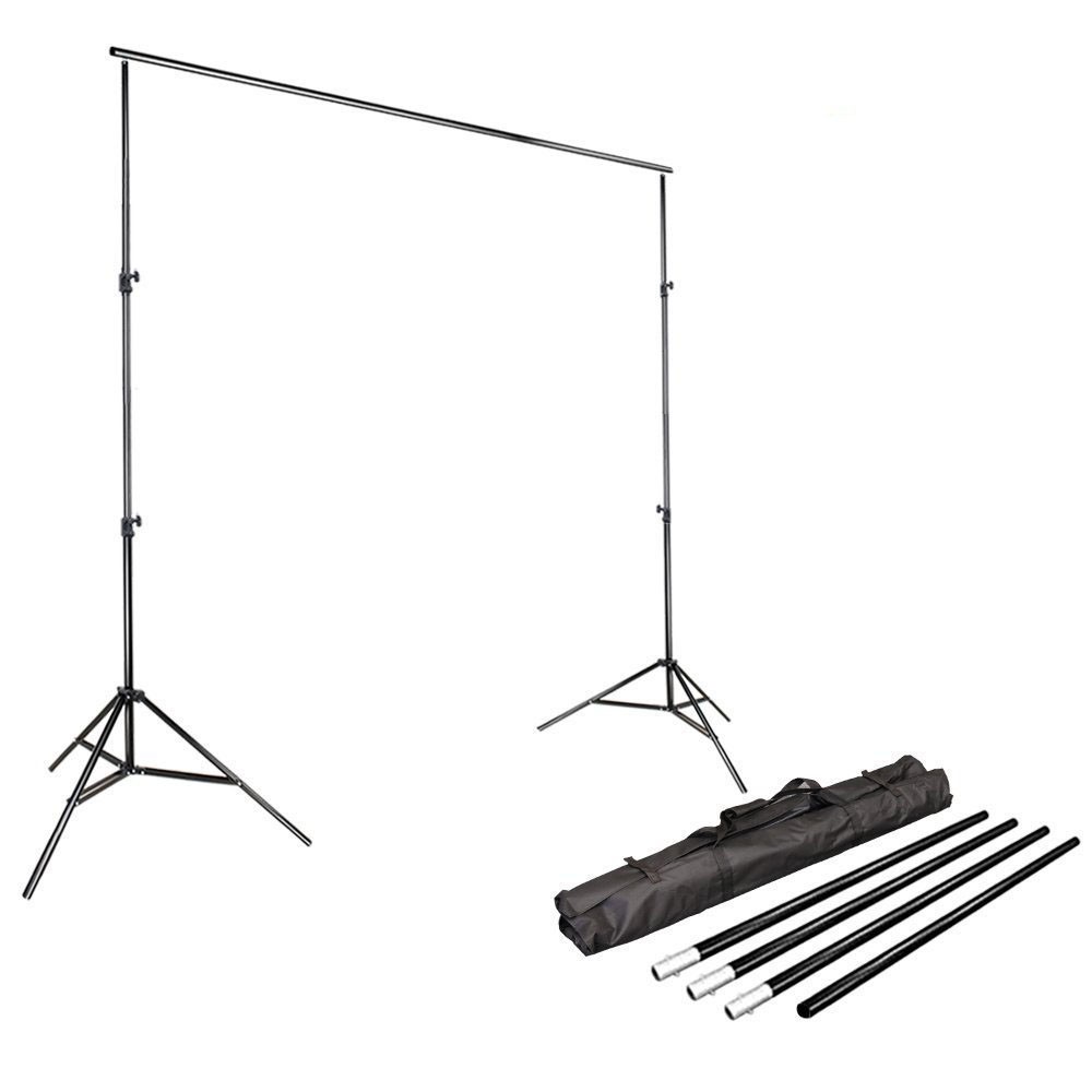 TaffSTUDIO Bracket Stand 3M untuk Backdrop Foto Studio - BS-300 - Black