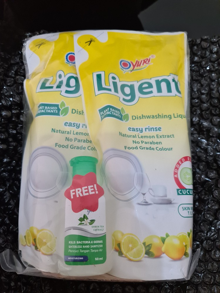 Yuri Ligent Dishwashing Detergent  630 Ml