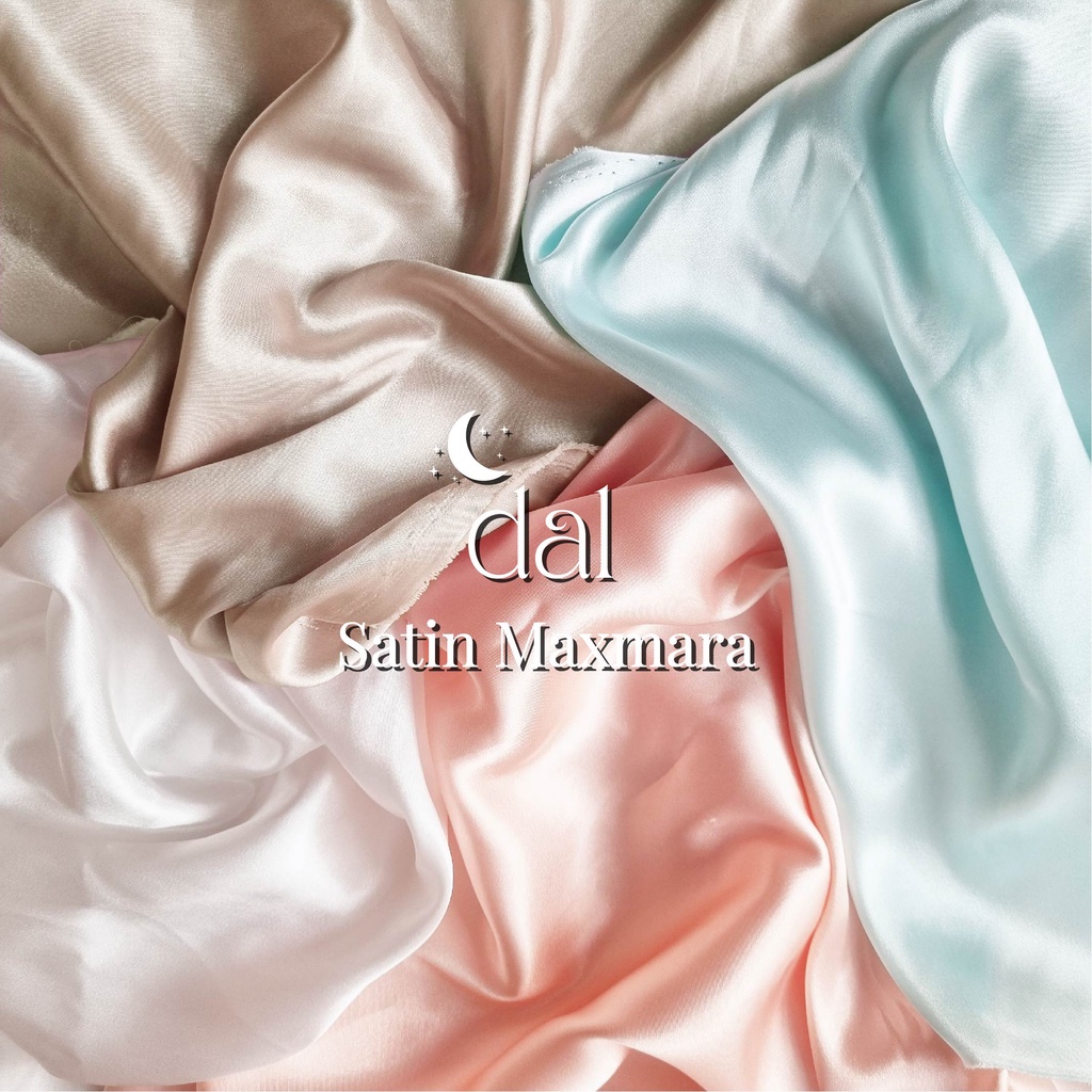 0,5m kain bahan satin silk charmuse furing sateen charmeuse high quality premium saten charmuse meteran dress gamis gaun jahit hijab polos seragam bridesmaid keluarga wisuda lamaran nikahan puring daleman kebaya kualitas tinggi bagus murah super grade A