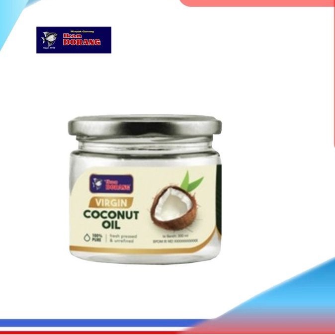 

Virgin Coconut Oil (VCO) Cap ikan DorangIsi Bersih: 300 ml