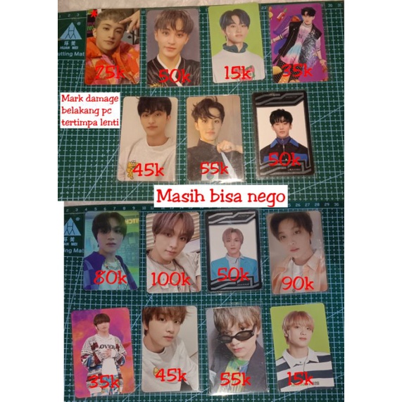 Ready Photocard  PC Official NCT 127 NCT Dream Mark, Haechan, hot sauce, glitch mode, universe, drea