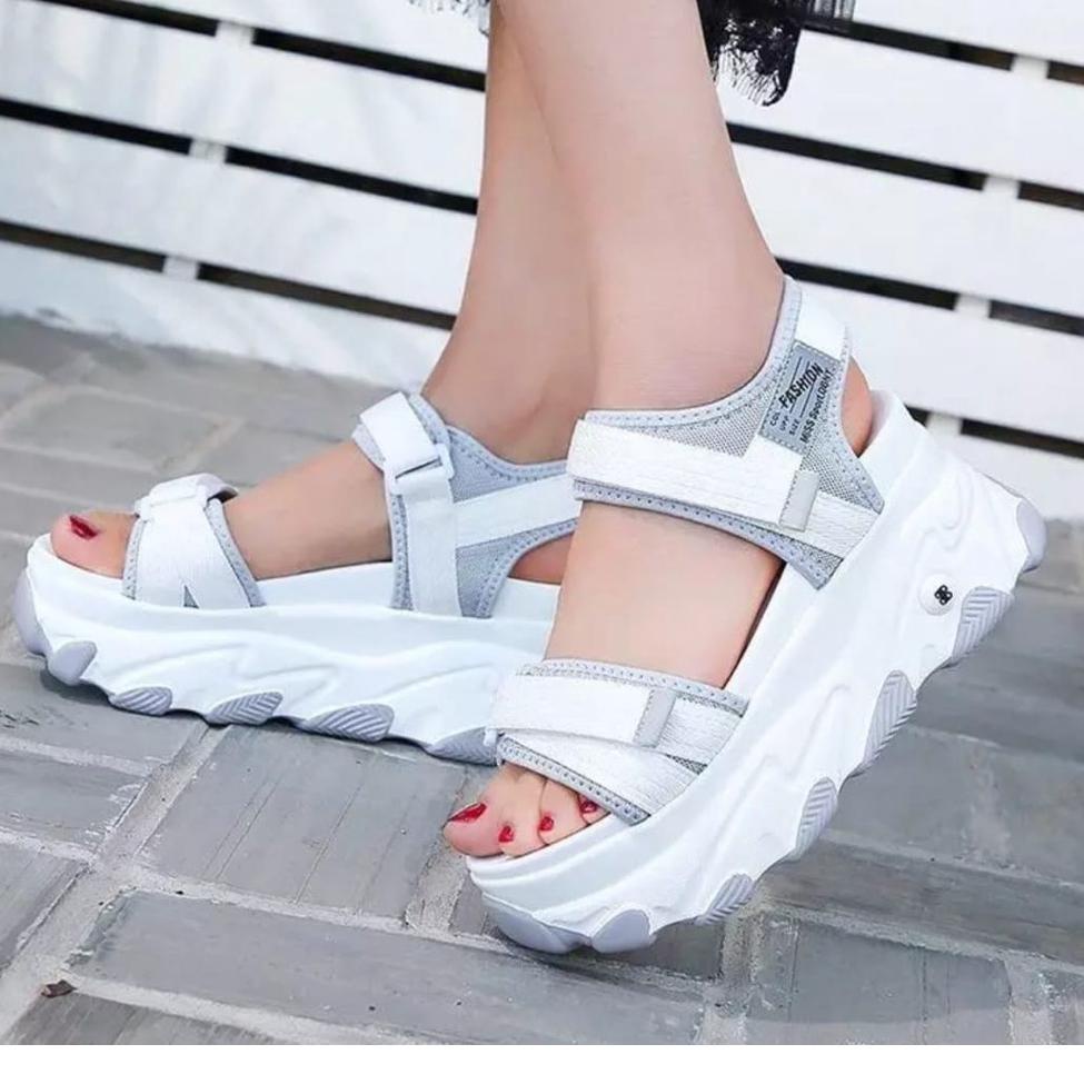 JAP Sendal Wedges Hak Tebal HD 90➱☏ (Ready)Diskon promo ➱
