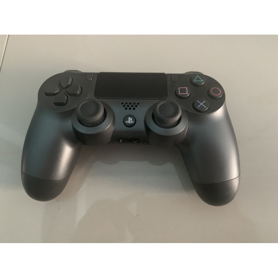 Dualshock 4 DS4 Black Steel Original Mesin OM Stik Stick