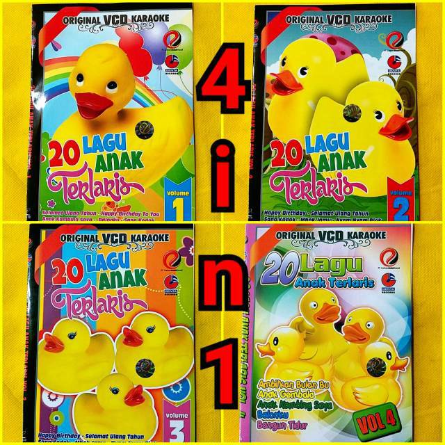 KASET video PROMOO VCD lagu anak anak terlaris terpopuler