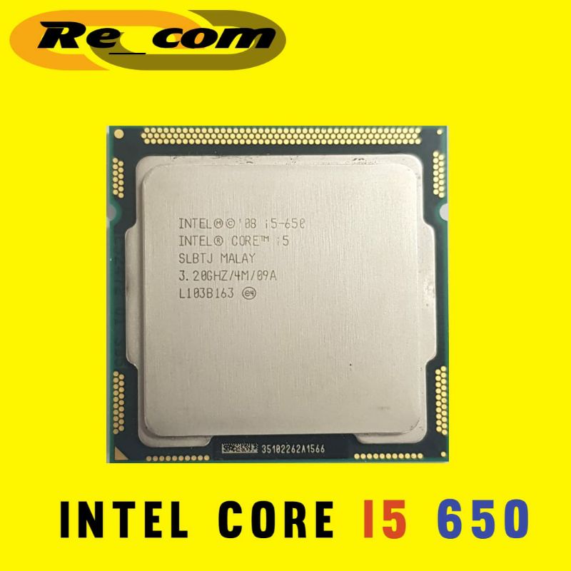 intel core i5 650 lga 1156 tray