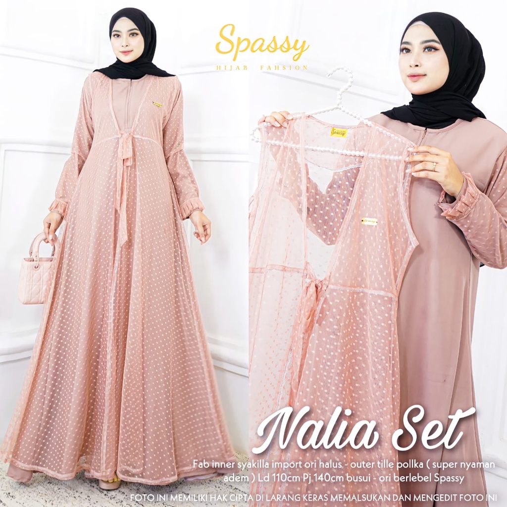 NALIA SET SPASSY / DRESS TUTU / DRESS TULE
