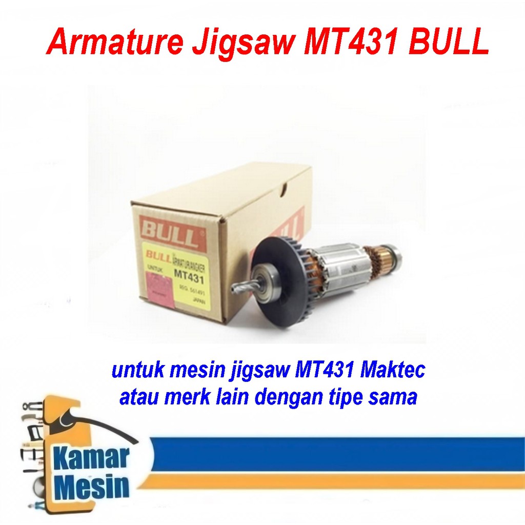Armature Jigsaw Maktec MT431 Bull Angker Jigsaw Maktec MT431