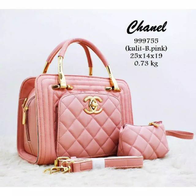 TAS CHANNEL BEHEL HAND BAG TAS SLEMPANG TAS IMPORT MURAH