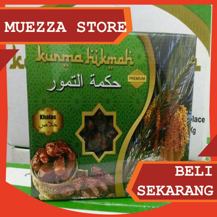 

Kurma Hikmah Khalas Date Crown 1 kg / Kurma Hikmah / Kurma Hikmah Khalas