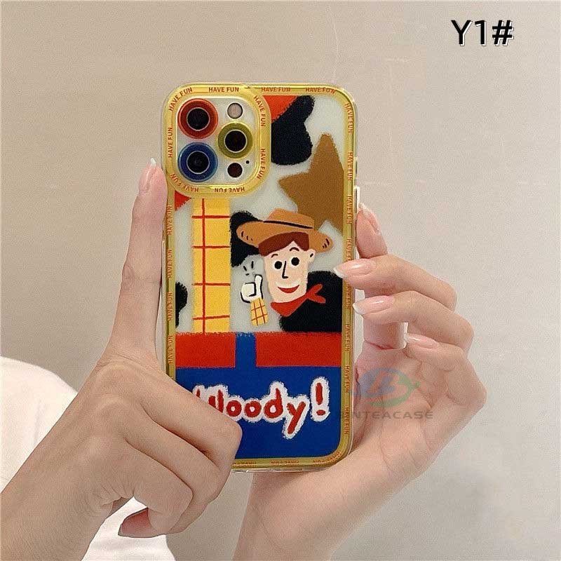 Case Bahan TPU Motif Toy Story Untuk IPhone 14 14 Pro MAX 11 Pro 11 Pro MAX 12 12 Pro 12 Pro MAX IPhone 13 Pro MAX X XR XS MAX 6 6S 7 8 Plus