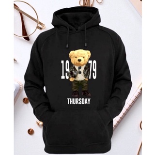 SWEATER CREWNECK DEWASA SABLON TEDDY BEAR 07