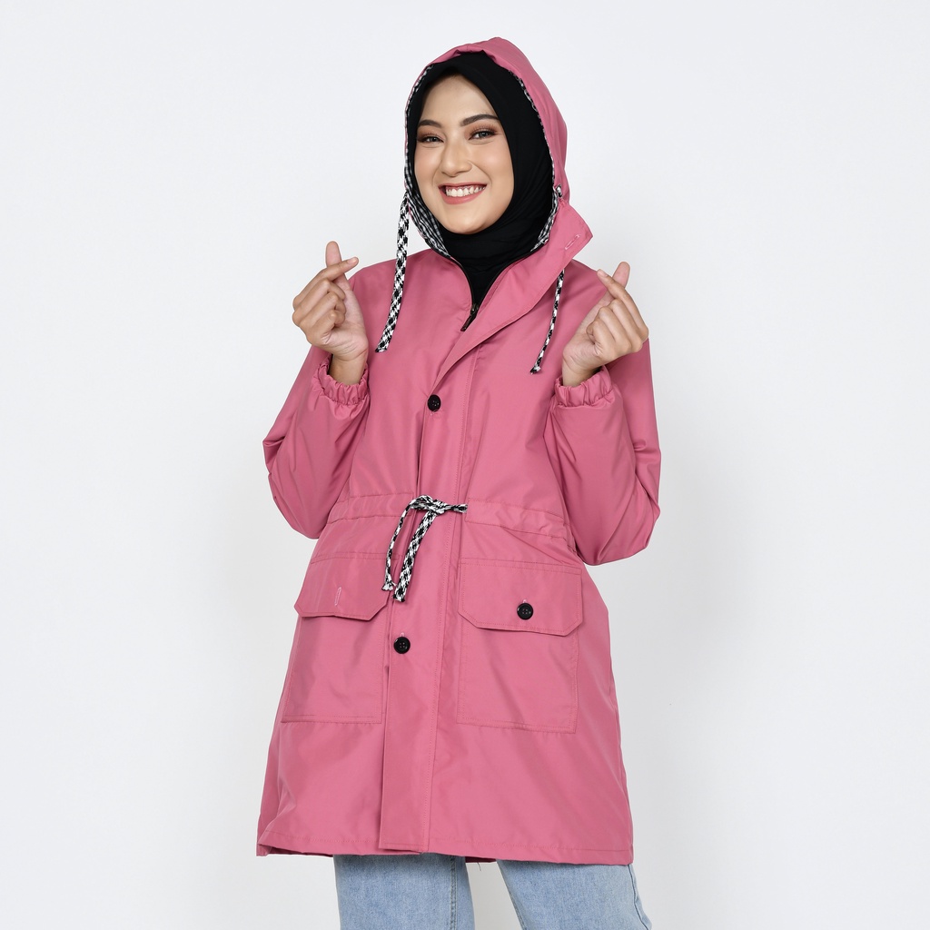 Jaket Hoodie Cewek Parka Wanita-6