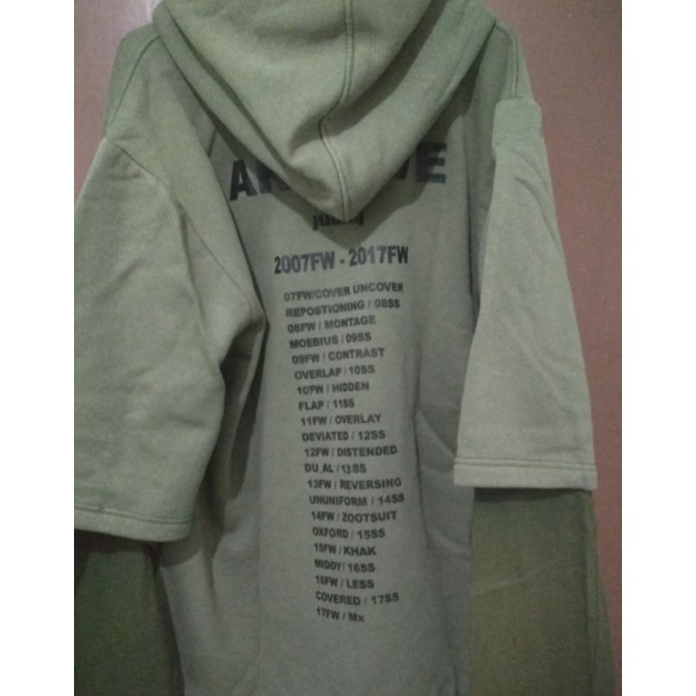 hoodie hijau army park jimin korea